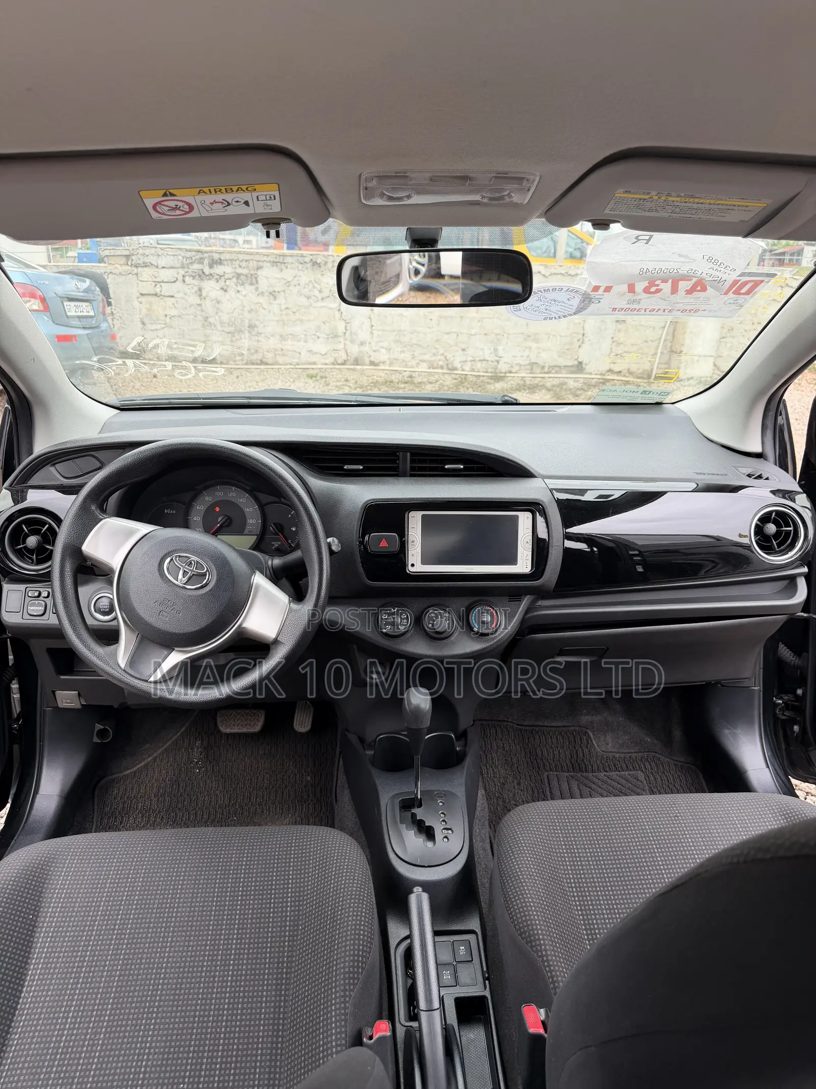 Toyota Vitz 1.5 FWD 3dr 2015 Black