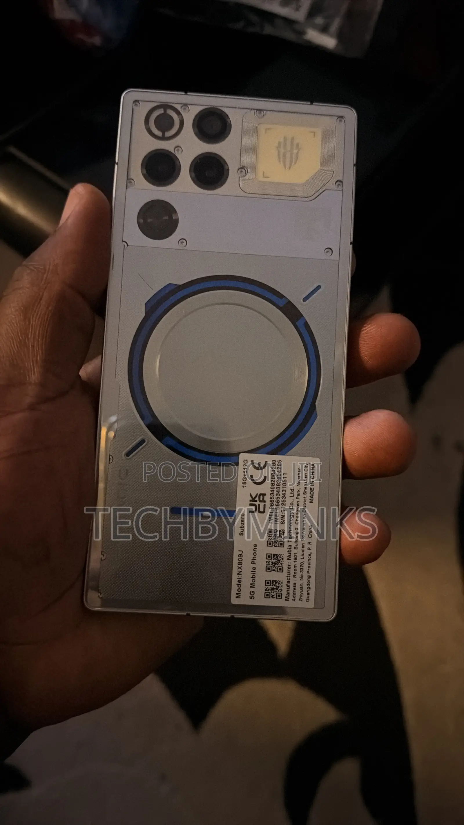 New ZTE Nubia RedMagic 11 Pro 512 GB Silver