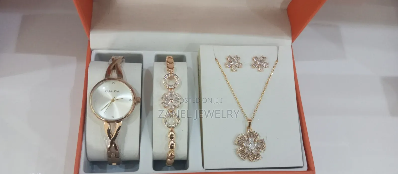 3 in 1 Gold Jewelry Set