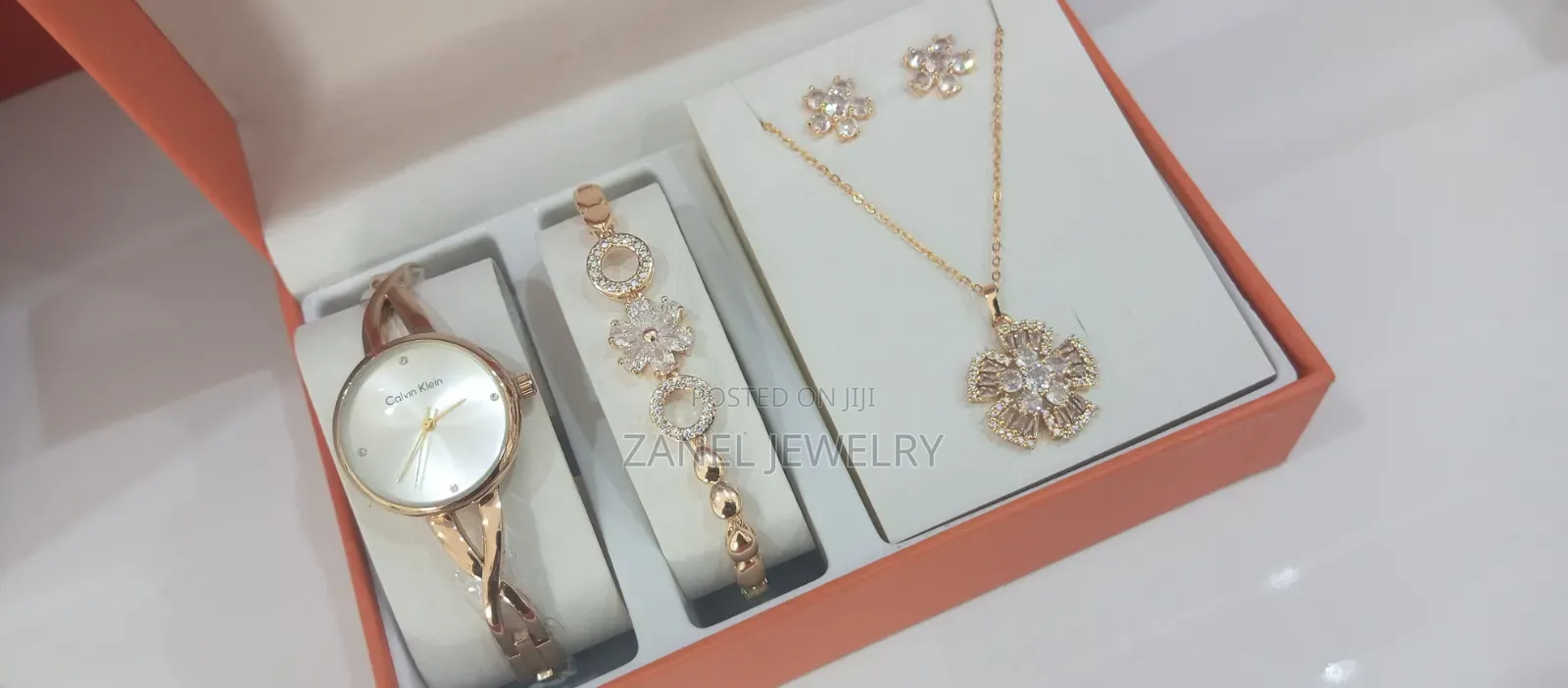 3 in 1 Gold Jewelry Set