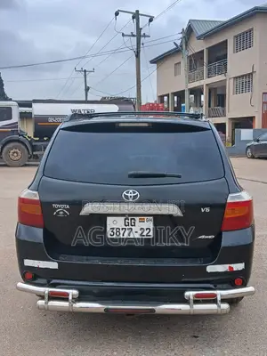 Toyota Highlander 4x4 2008 Black