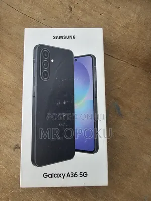 New Samsung Galaxy A36 256 GB Black