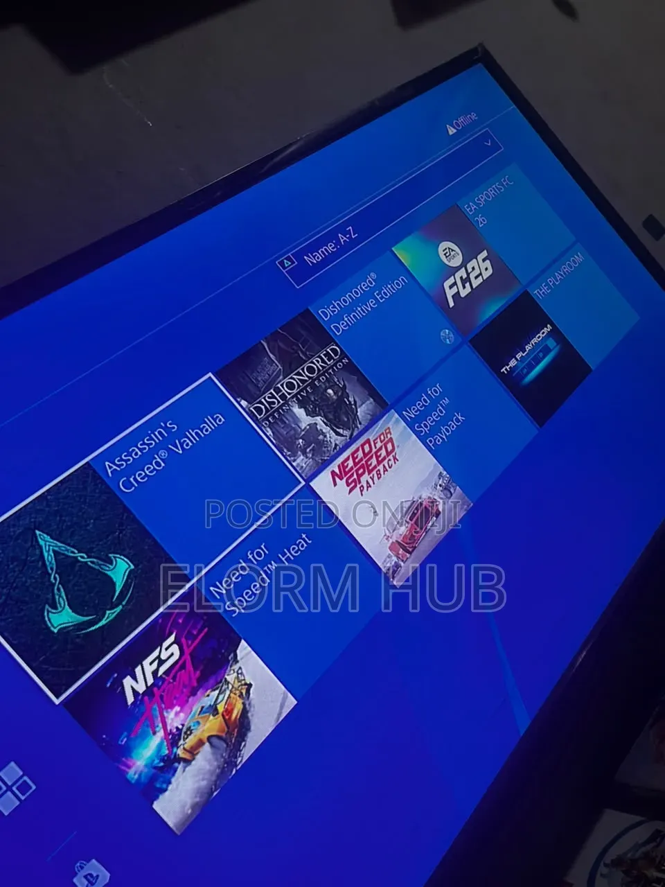 PS4 Slim Loaded With 5 Games