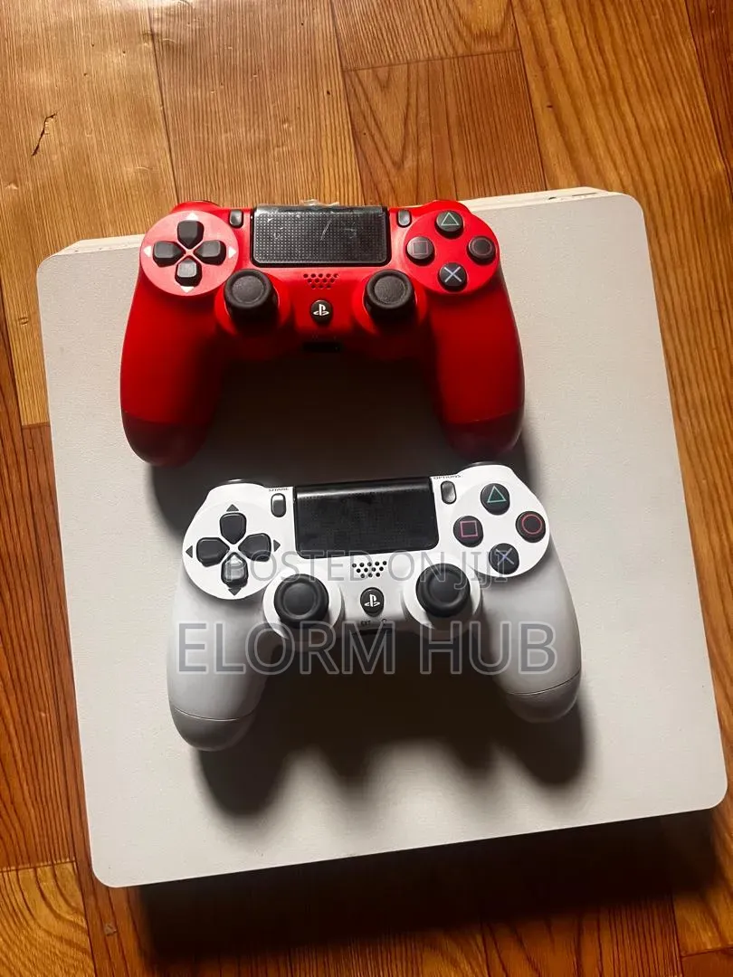 PS4 Slim Loaded With 5 Games
