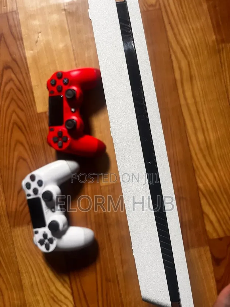 PS4 Slim Loaded With 5 Games