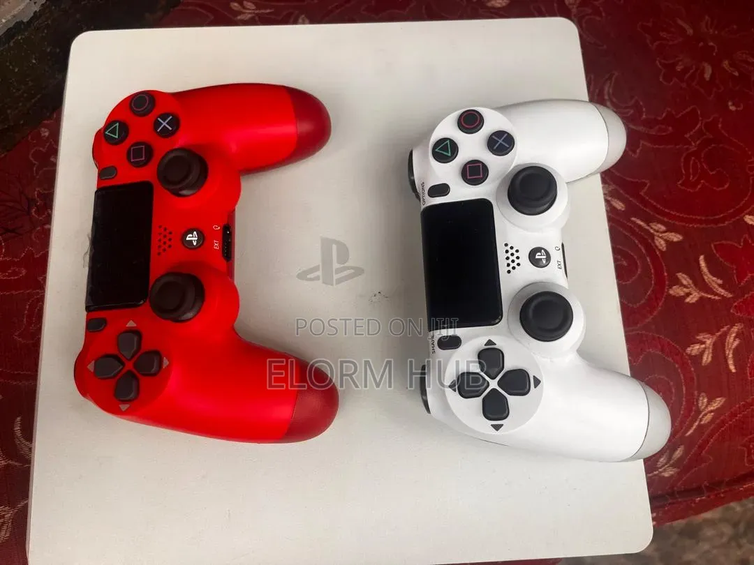 PS4 Slim Loaded With 5 Games