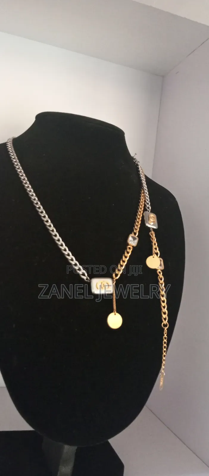 Silver and Gold Jewelry Set