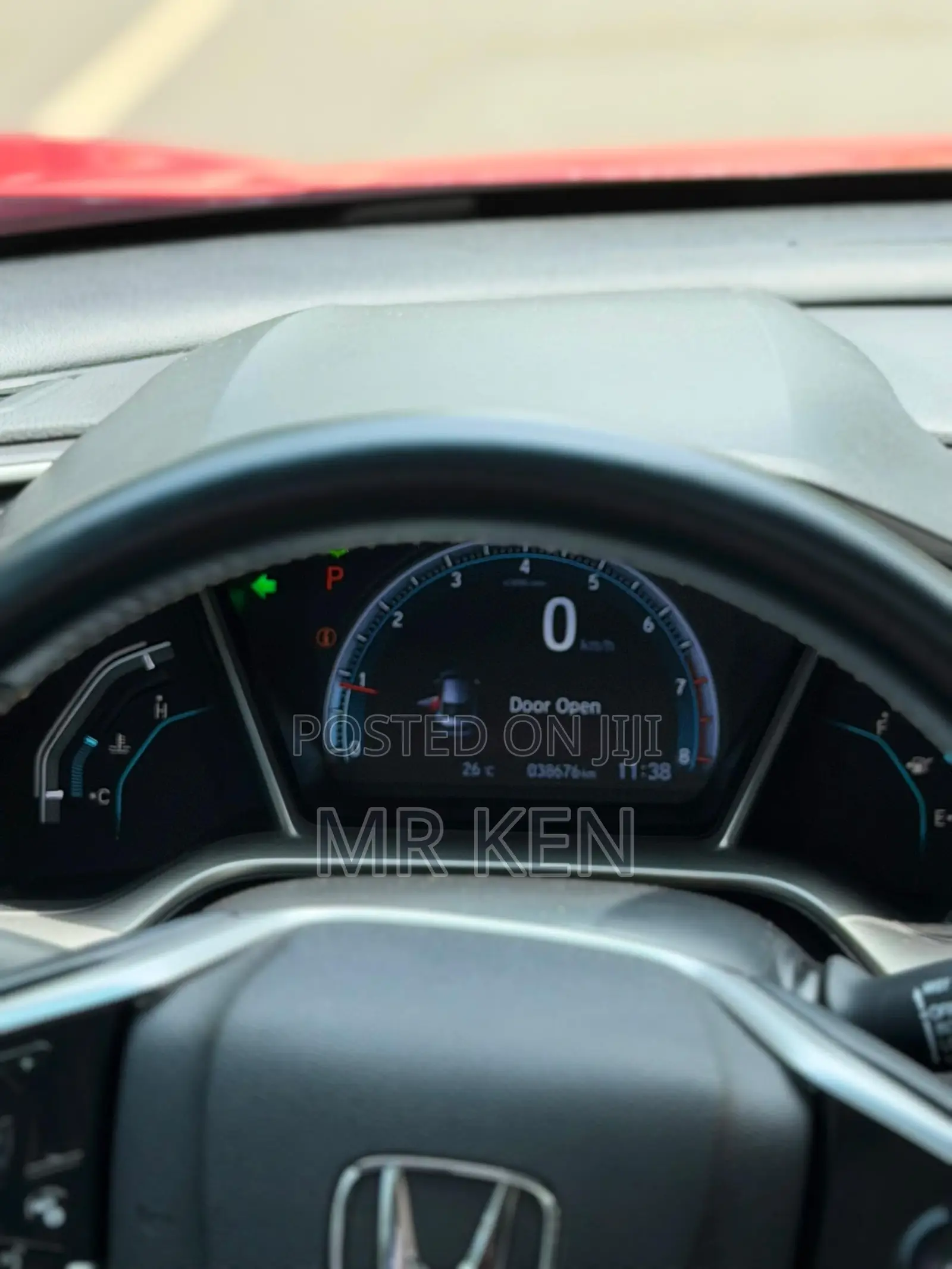 Honda Civic EX 2021 Red