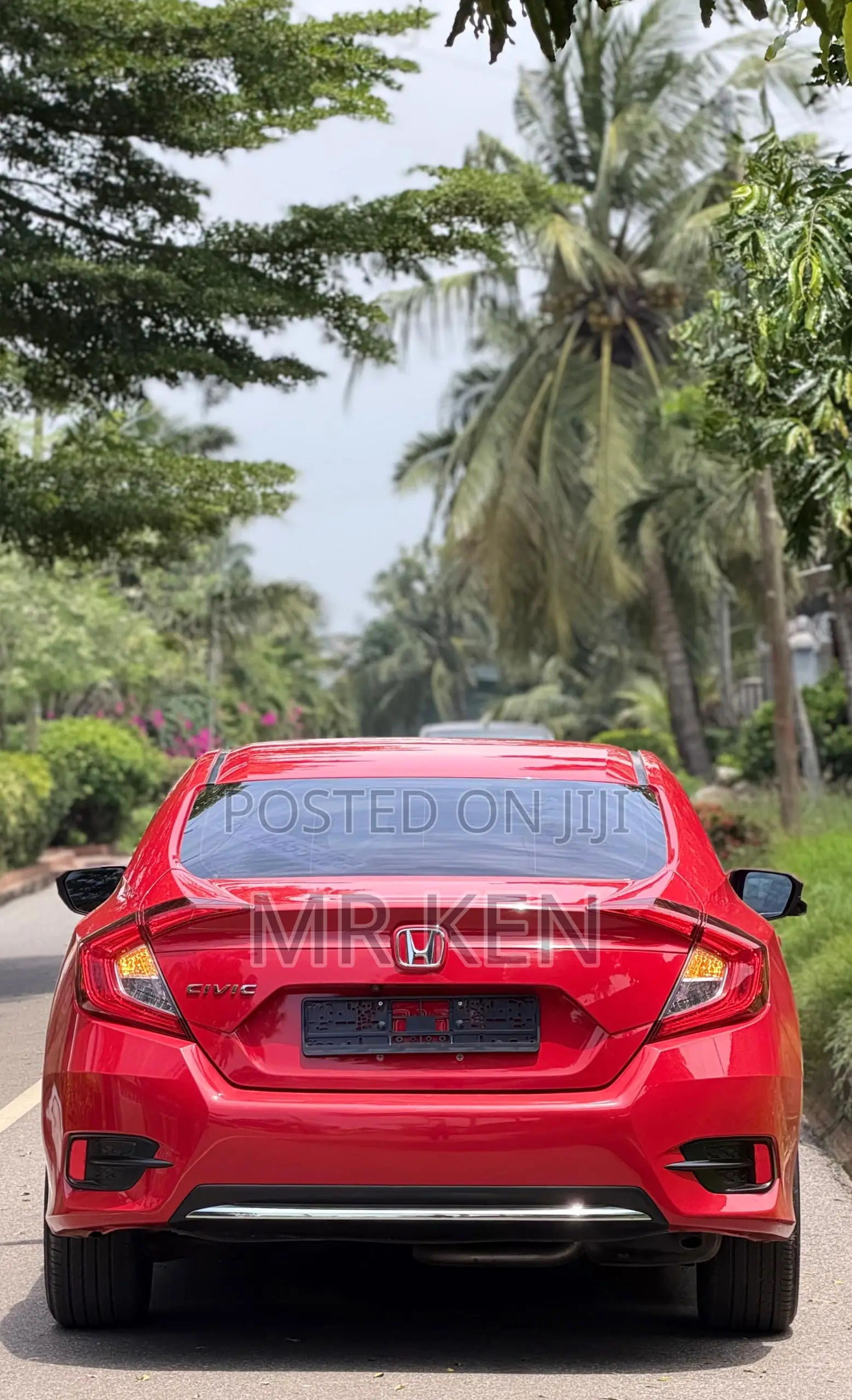Honda Civic EX 2021 Red