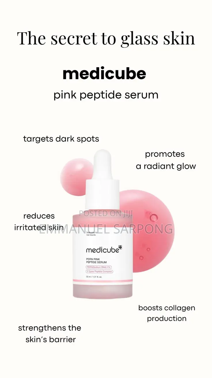 Medicube PDRN Pink Peptide Serum (30ml)