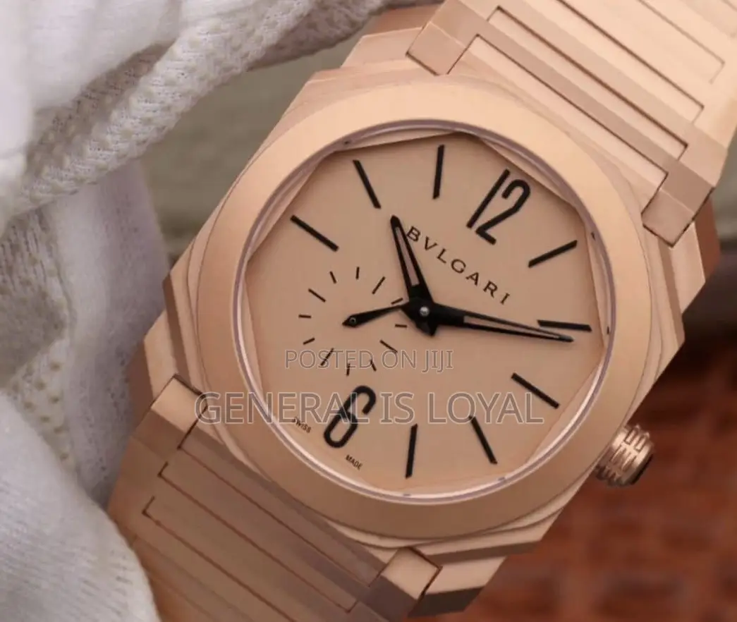 Bvlgari Rose Gold Octo Finissimo Automatic Watch
