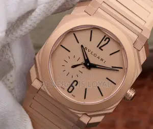 Bvlgari Rose Gold Octo Finissimo Automatic Watch