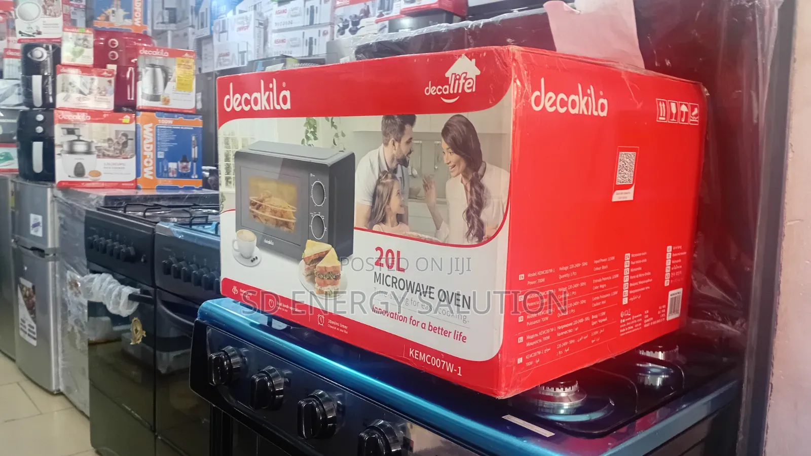 Decakila 20L Microwave Oven – Easy Controls Even Heating