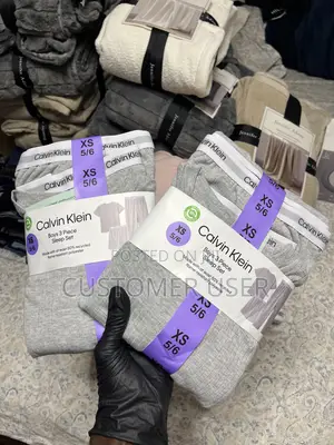 Calvin Klein 3Pcs Unisex Night Wear Sleep Set XS