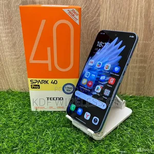 New Tecno Spark 40 Pro 256 GB Blue