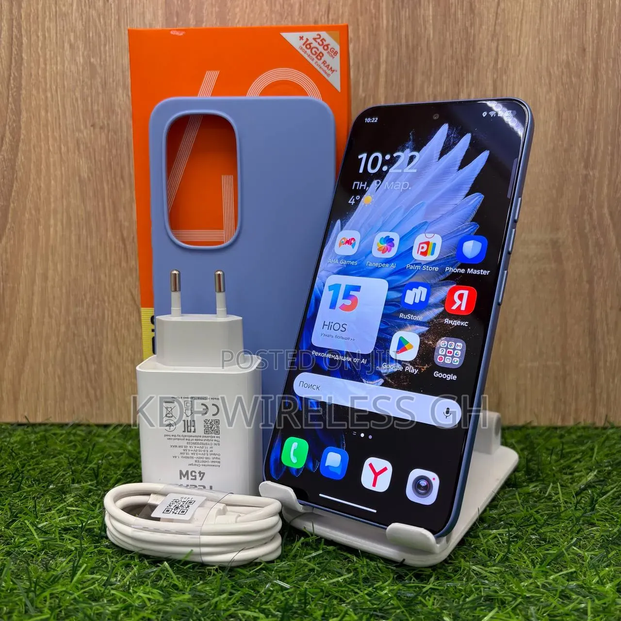 New Tecno Spark 40 Pro 256 GB Blue