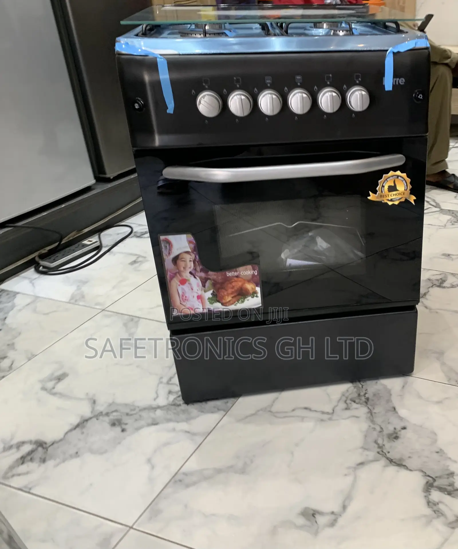 Zealous Best Ferre 60×60 Cm 2 Gas + 2 Electric Dual-Fuel Cooker