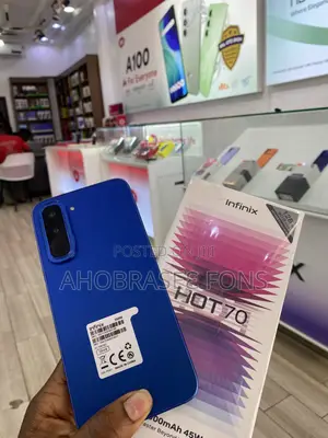 New Infinix Hot 70 128 GB Black