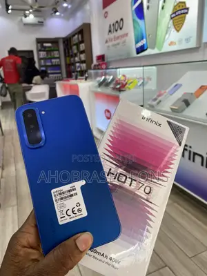 New Infinix Hot 70 128 GB Black