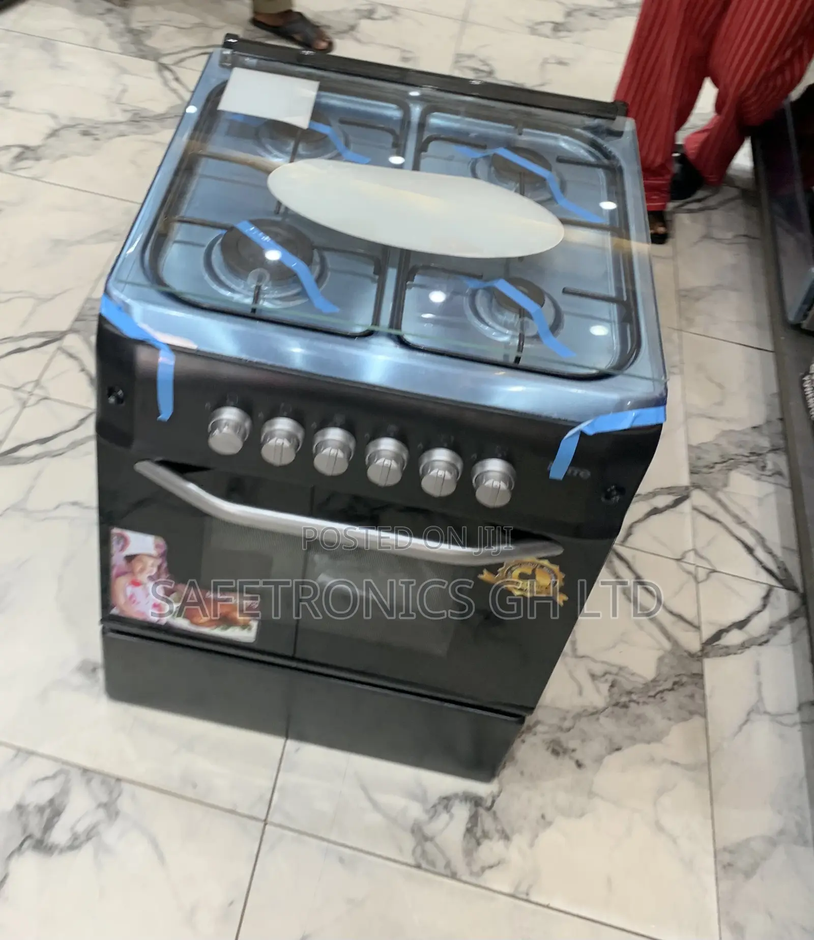 Perfect Sleek Ferre 60×60 Cm 2 Gas + 2 Electric Dual-Fuel Cooker