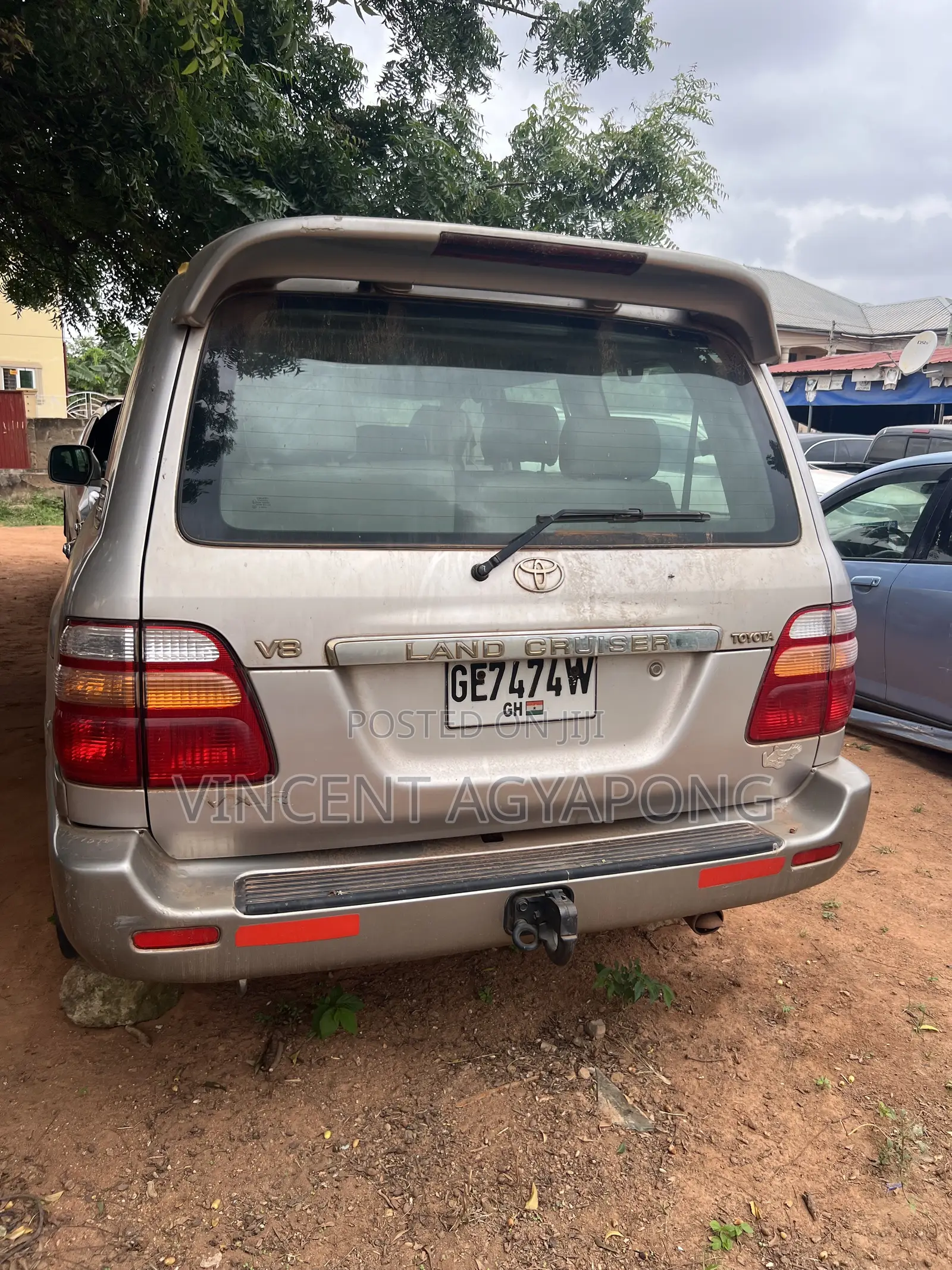 Toyota Land Cruiser 2001 Silver