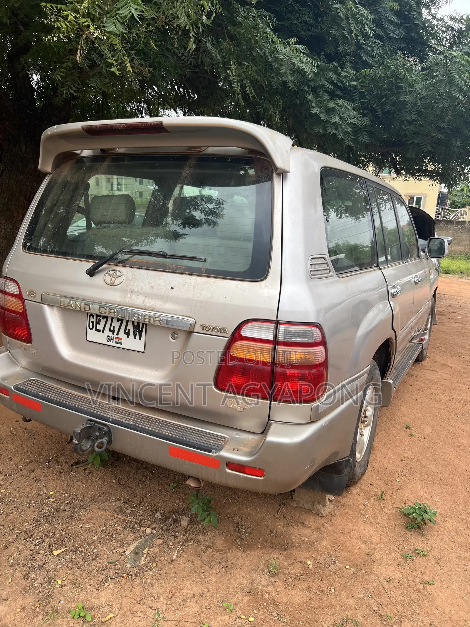 Toyota Land Cruiser 2001 Silver