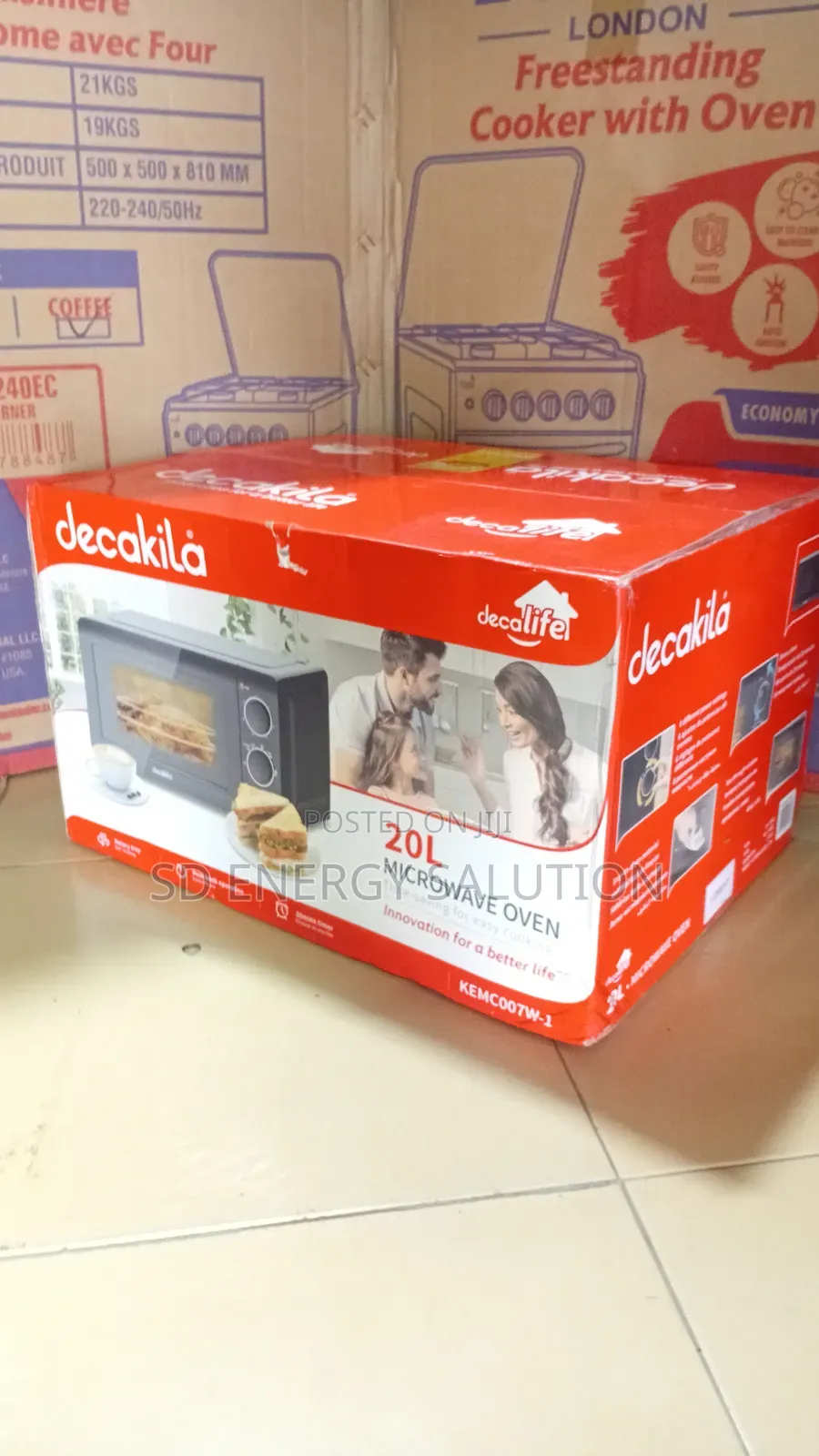Decakila 20L Microwave – Quality, Speed Convenience in One