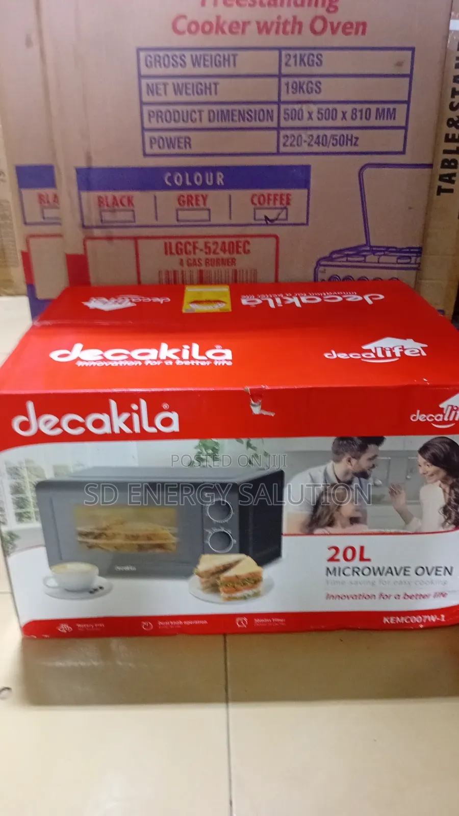 Decakila 20L Microwave Oven – Premium Quality Kitchen Appliance