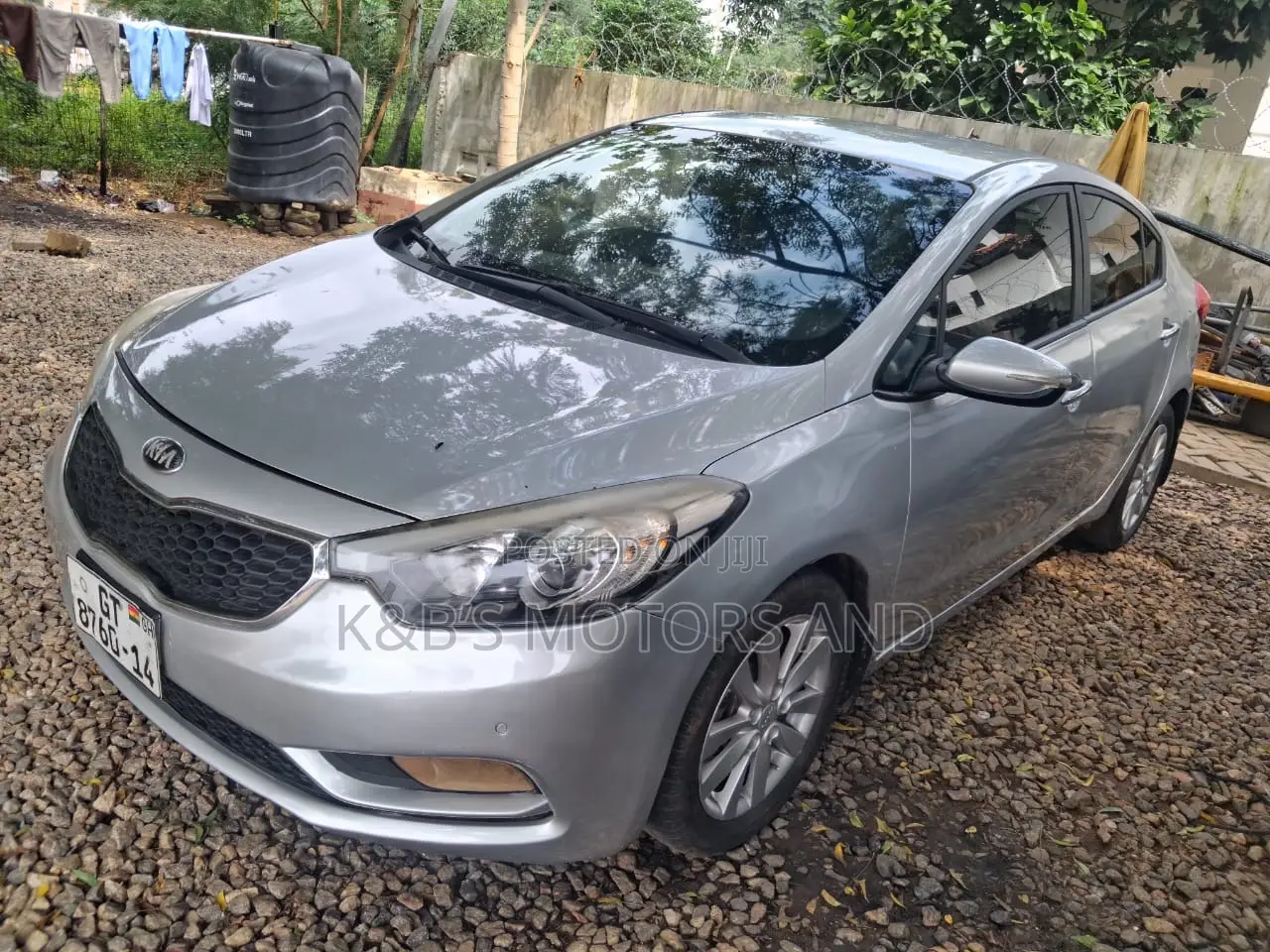 Kia Forte LX Sedan 2014 Silver