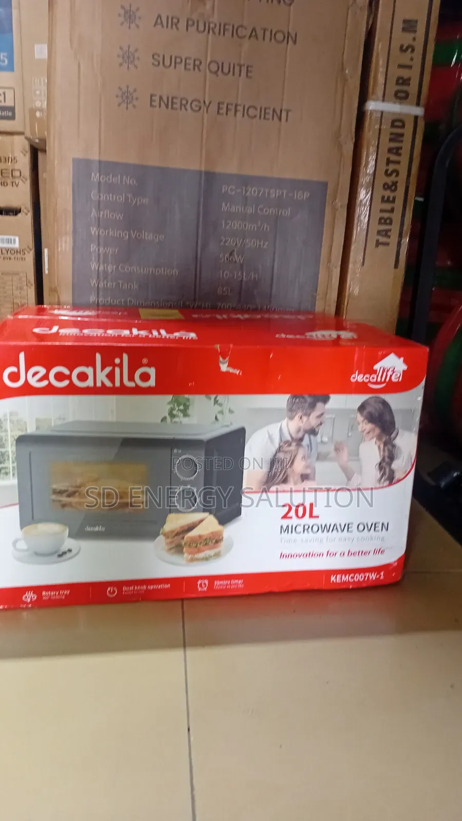 Decakila 20L Microwave Oven – Quality You Can Trust