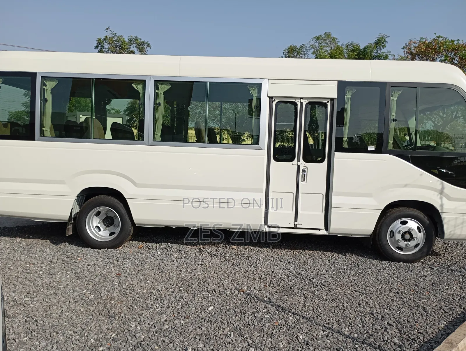 New Toyota Coaster 2025 White