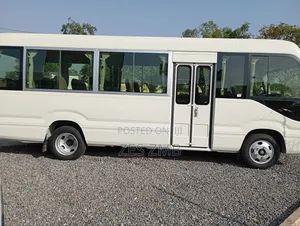 New Toyota Coaster 2025 White