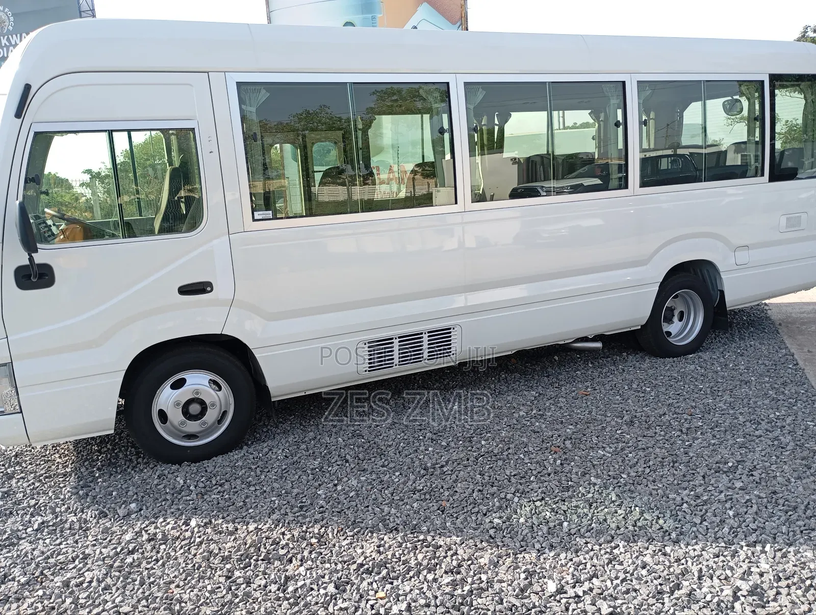 New Toyota Coaster 2025 White