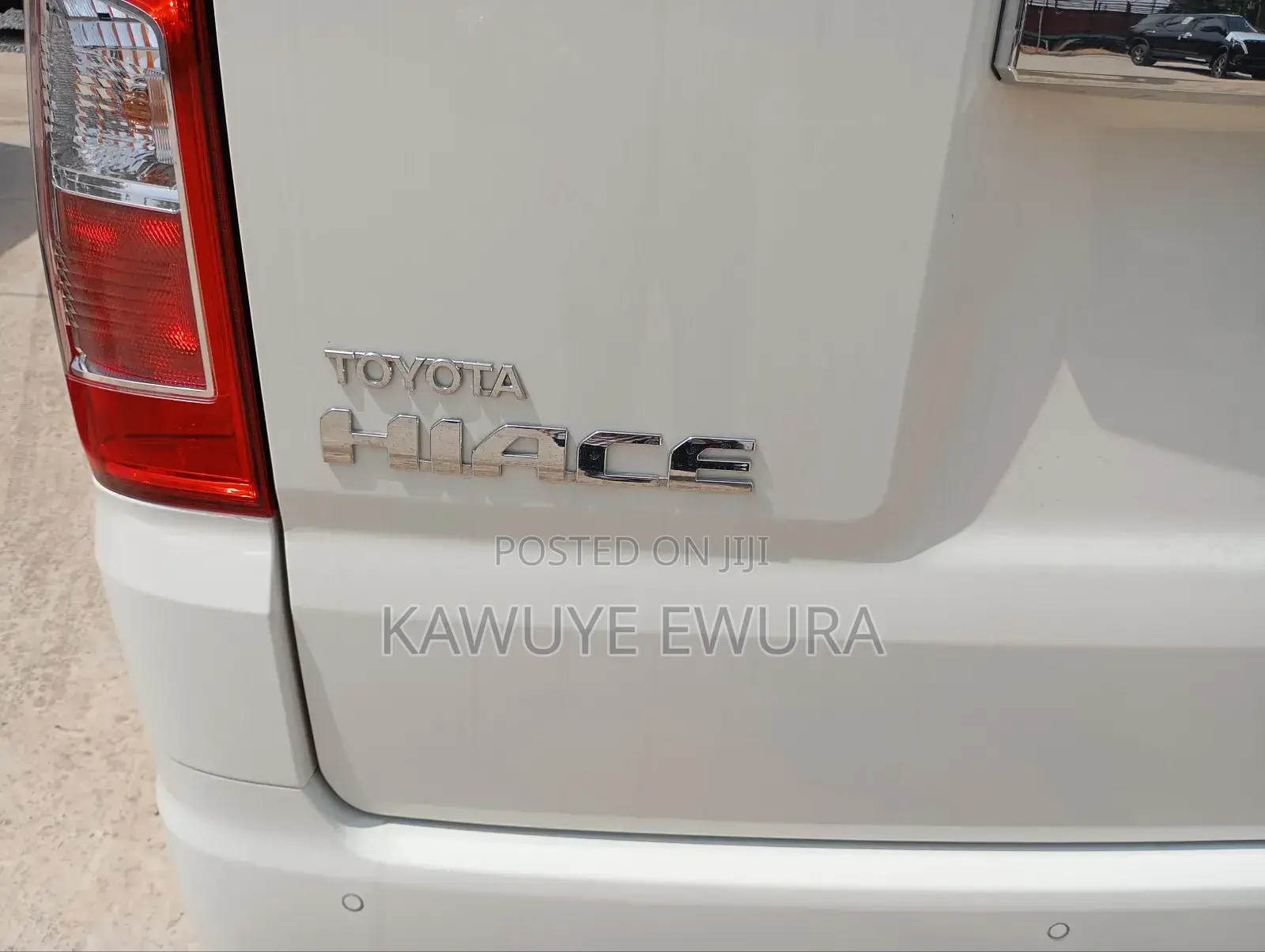 New Toyota HiAce 2025 White