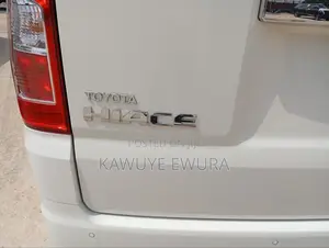 New Toyota HiAce 2025 White