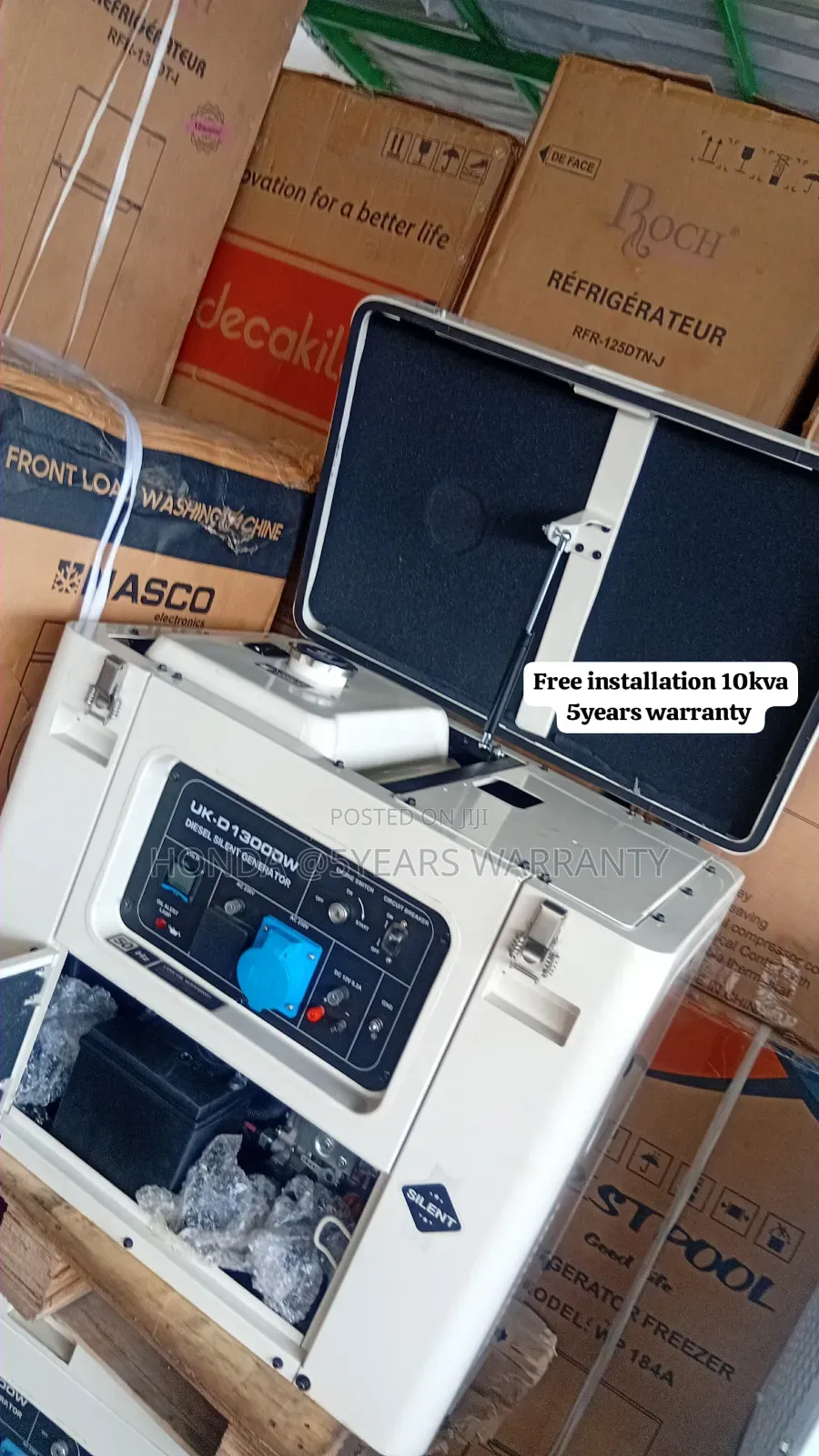UK Made 10kVA Silent Diesel Generator – Powerful Reliable 10kva