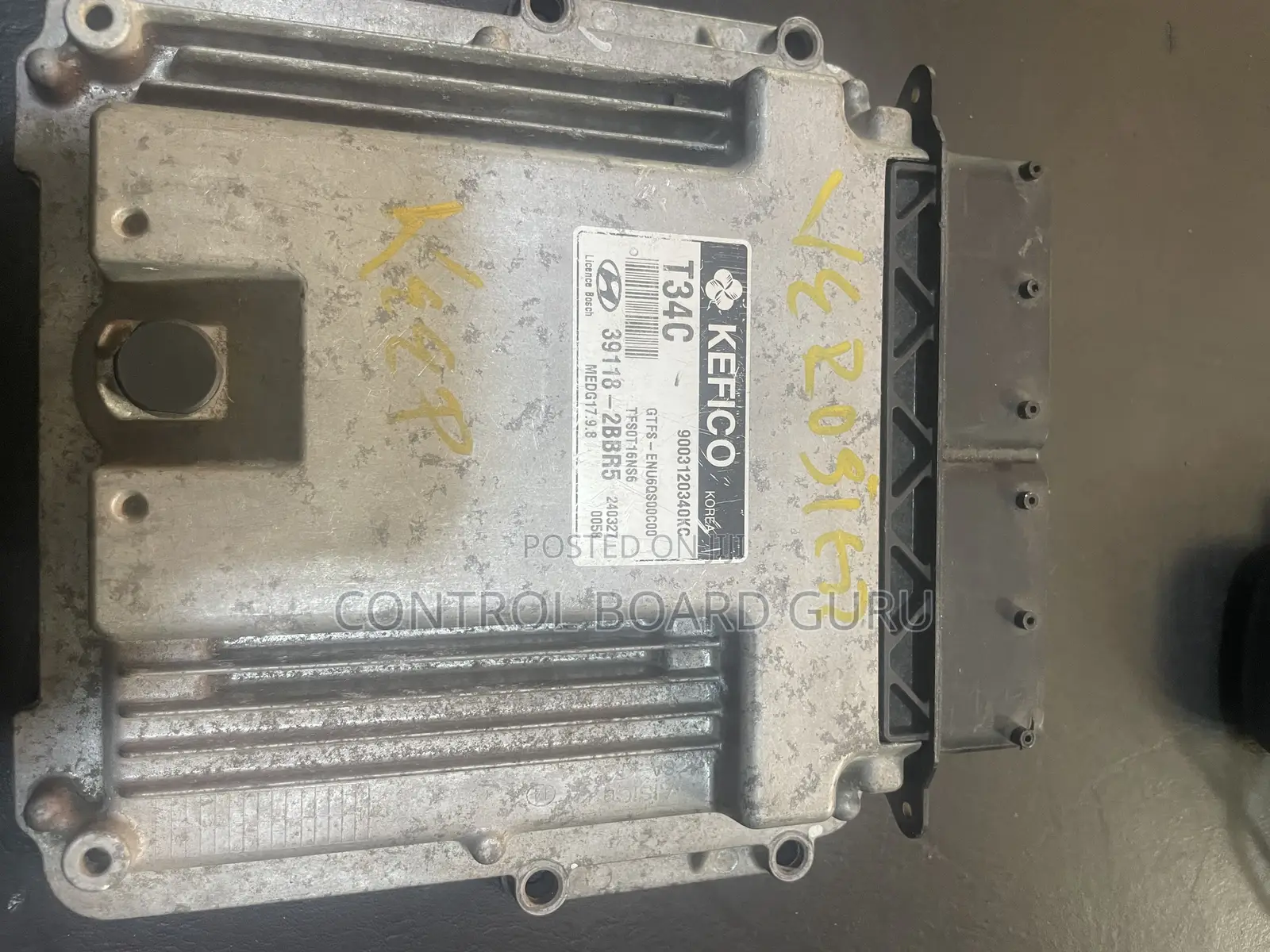 Hyundai Veloster Engine Control Board ECU