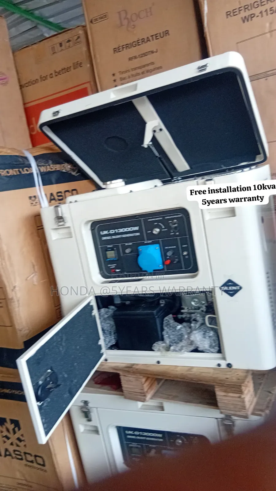 Heavy Duty UK Made 10kVA Diesel Generator – Silent Operation 10kva