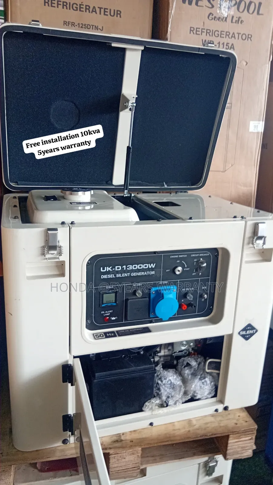UK Standard 10kVA Silent Diesel Generator – High Performance 10kva
