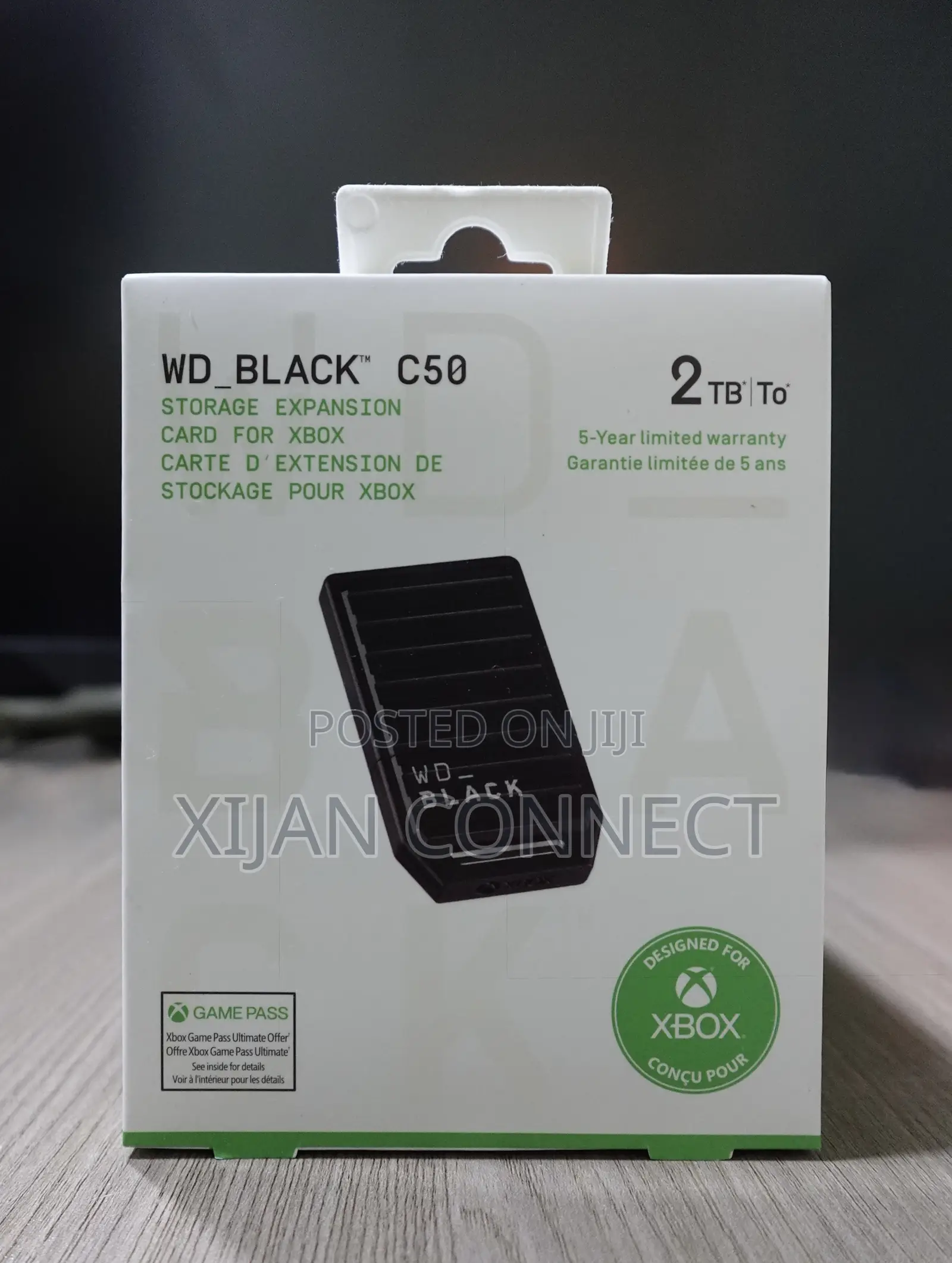 2TB WD_BLACK C50 Storage Expansion Card for Xbox Series S | X