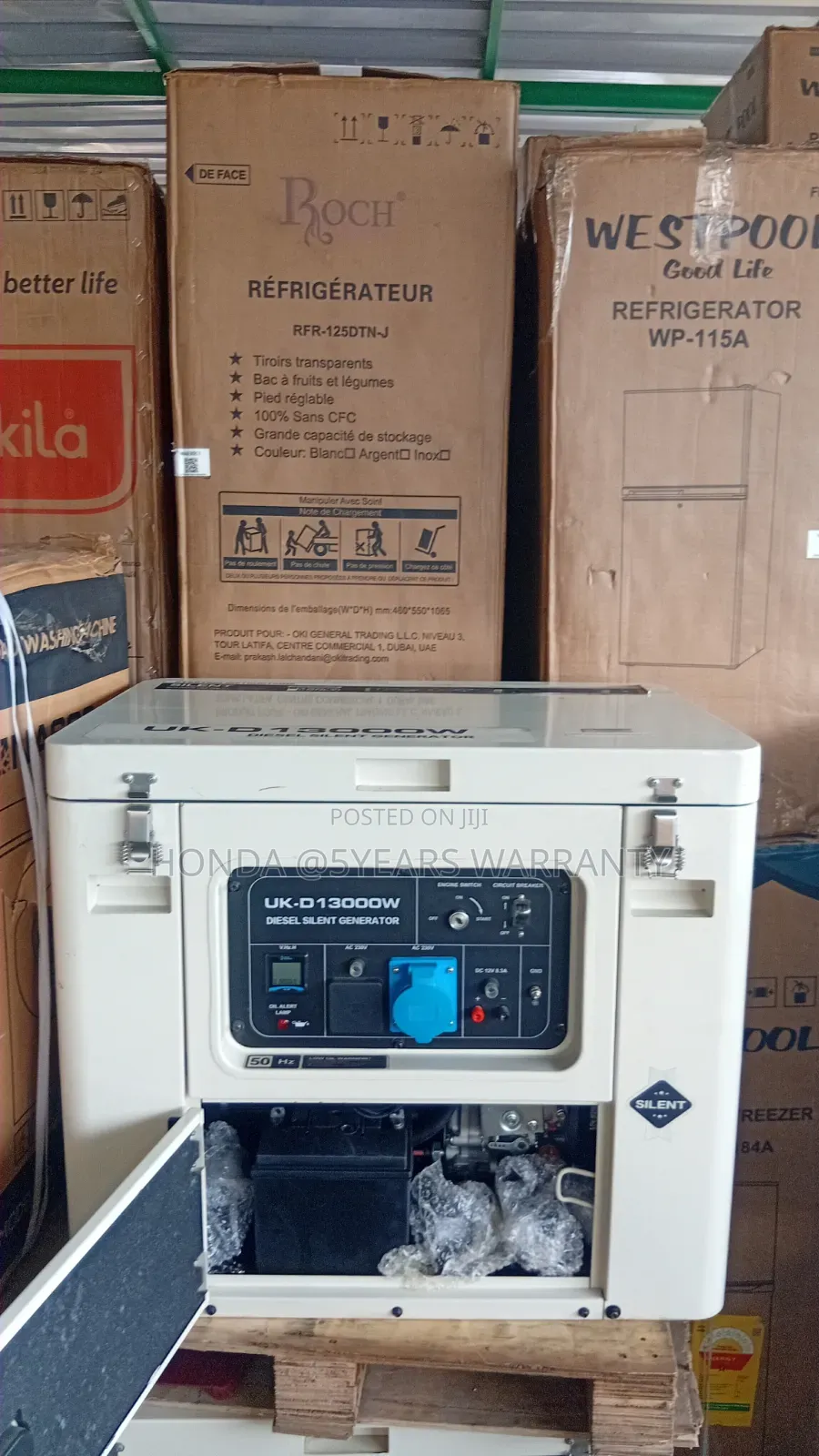Industrial UK 10kVA Silent Diesel Generator – Built to Last 10kva