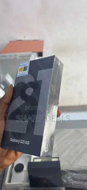 New Samsung Galaxy S21 5G 128 GB Black