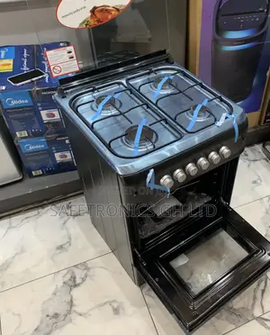 Text/Call for Black Ferre 60X60 4 Burner Gas Cooker, Auto Ignition