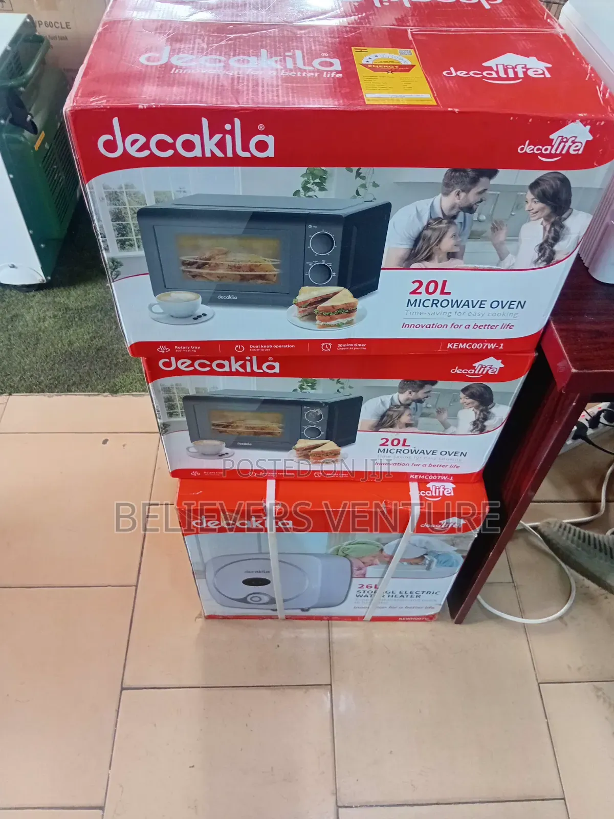 Decakila 20L Microwave Oven – Modern Kitchen Cooking