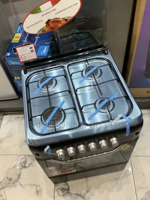 Super Exclusive Black Ferre 60X60 4 Burner Gas Cooker, Auto Ignition