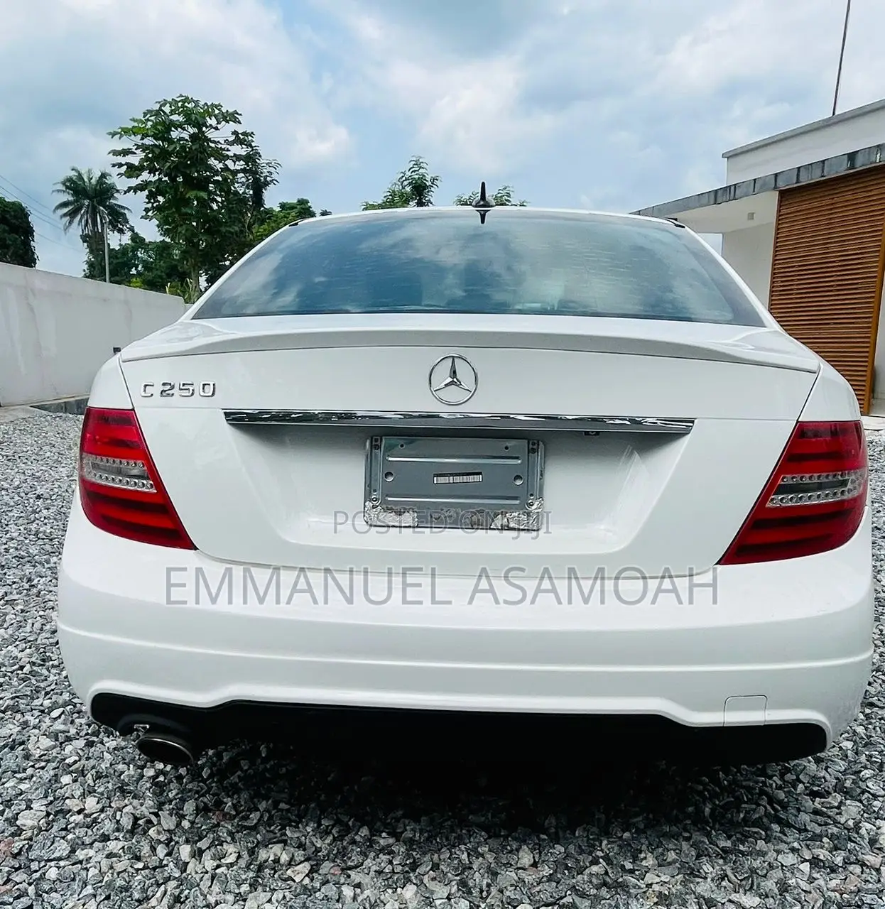 Mercedes-Benz C250 2013 White