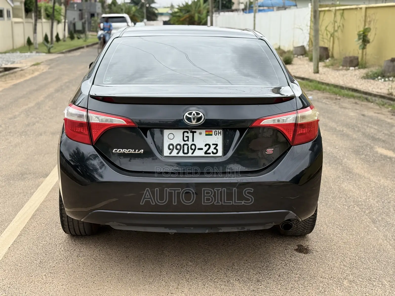 Toyota Corolla S 4dr Sedan (1.8L 4cyl CVT) 2015 Black