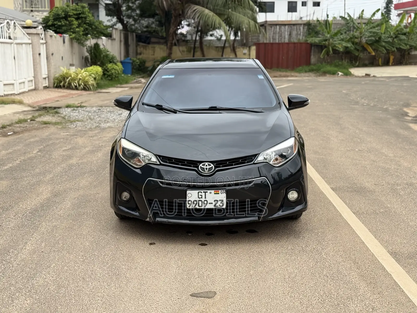 Toyota Corolla S 4dr Sedan (1.8L 4cyl CVT) 2015 Black