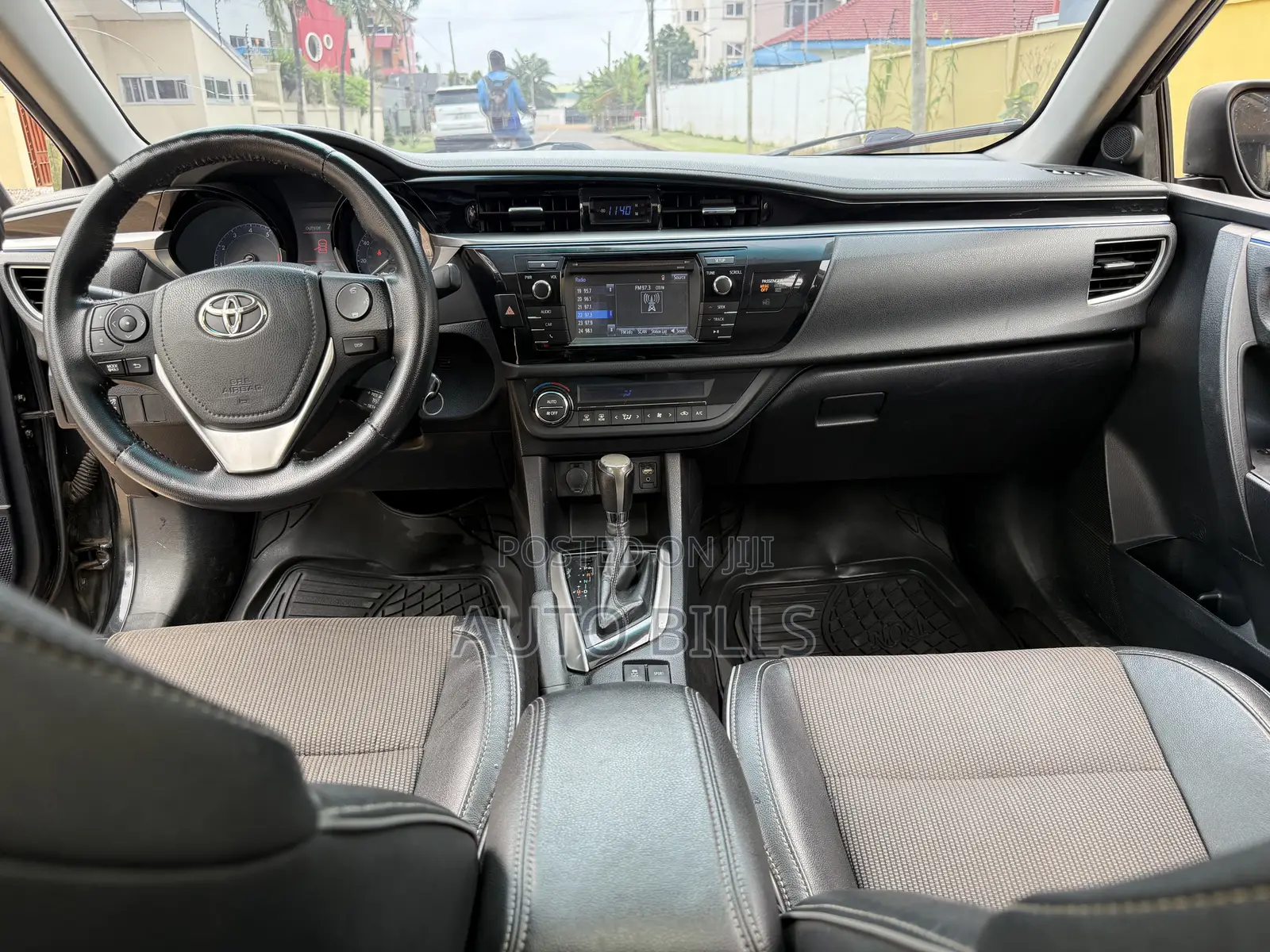 Toyota Corolla S 4dr Sedan (1.8L 4cyl CVT) 2015 Black