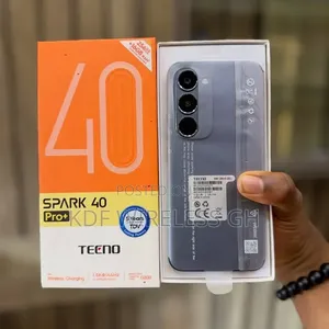New Tecno Spark 40 Pro+ 256 GB Black